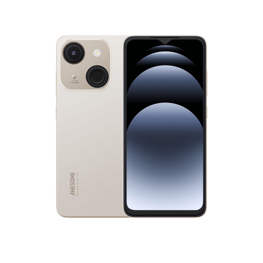 Itel A06 - 6.56" - 32GB ROM - 2+2GB RAM - 4G LTE - Dual SIM - Fingerprint - 4000mAh
